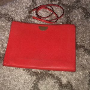 Nina Ricci Large Leather Envelope Clutch